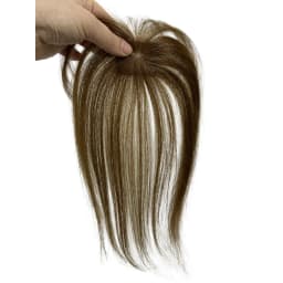 3D Full Coverage Human Hair Bangs Clips in Hairpieces for Women Wispy Bangs Hair Extensions for Thining Hair Daily Wear