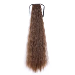 WIGSIN 32Inch Synthetic Long Kinky Curly Ponytail Drawstring Clip In Ponytail Black Blonde Hair Extension for Women