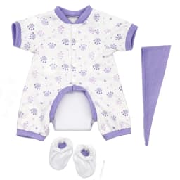 55cm Baby Doll Clothes Jumpsuit  22" Reborn Dolls Lace Dress Hat Children Gift Toys Outfit