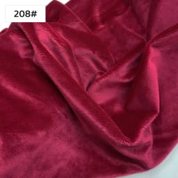 3mm Pile Crystal Super Soft Plush Fabric For Sewing 100 Polyester Comfortable And Soft Eco-Friendly Fabric 45x50cm Free Shipping