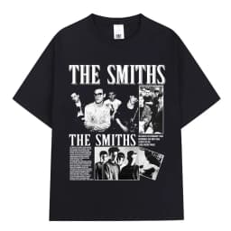 The Smiths The Queen Is Dead T Shirt 1980's Indie, Morrissey Oversized T-shirt Vintage Punk Rock Band T-shirts Streetwear Unisex