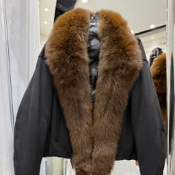 OFTBUY Large Real Fox Fur Collar White Duck Down Coat Women Jacket Winter Warm Thick Belt Detail Fashion Outerwear