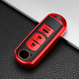 For Mazda 2 3 5 6 Axela Atenza Demio CX-3 CX5 CX-7 CX-9 MX-5 Leather TPU Car Key Cover Case Bag Keychain Protector Accessories