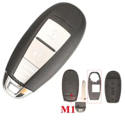 jingyuqiin Remote Car Key Blank Fob Shell Case For Suzuki Swift SX4 Vitara 2010-2016 TS008 / TS007 Smart Key With Small Key