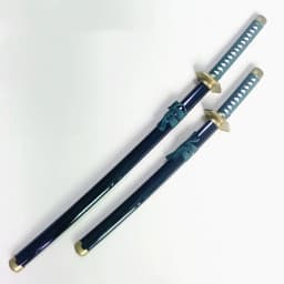 40inch Anime Bleach Schwert Ninja Blade Knife Aizen Sousuke Cosplay Prop Sword Real Sized Japanese Katana Samurai Sabre Toy Gift