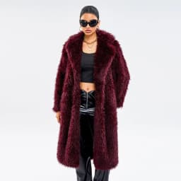 Cross-border Long Imitation Fur Coat 2025 New Over-the-Knee White Thickened Temperament Coat Toka Environmentally Friendly Fur