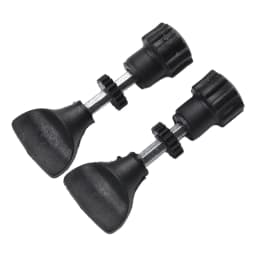 2PCS Wooden Router Base Trimming Milling Machine Electric Trimmer Machine Base Gear Screw Black Milling Machine Base Replacement