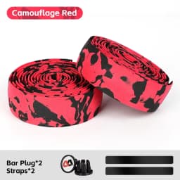 WEST BIKING Soft Bicycle Handlebar Tape EVA Shock Absorbing Road Bike Bar Tape With End Plugs Anti-slip Cycling Bar Wrap Straps