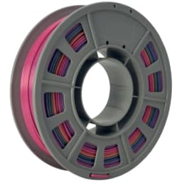 300g Rainbow PLA Filament 1.75mm 3D Printer Filament Heavy Neon Color Gradient Multi-Color Shiny Glossy Mini Spool Easy Printing
