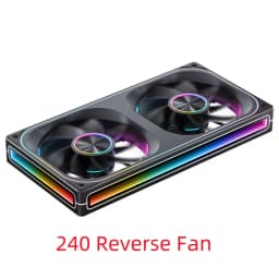JONSBO ZA-120/240/360 Computer Case Fan 12CM 5V ARGB 120mm Monolithic Structure Water-Cooled Fan PWM Forward/Reverse Fan Kits