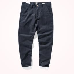 Spring New American Retro Heavyweight Woven Twill Stretch Pants Men's Pure Cotton Washed Slim Straight Business Casual Trousers
