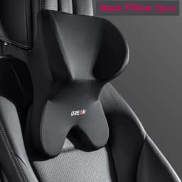 Car Lumbar Support Headrest Neck Pillow Support Universal Soft Neck Pillows Cushion Car Memory Foam Lumbar Pillow Back Support