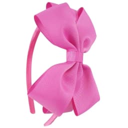 20 Solid Color Bows Hairbands Wide Large Bownot Ribbon Hair Hoop Bands For Baby Girls Kids Children's Hair Accessories Hairbands