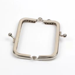 1pc Square Metal Frame for Purse Handle Clutch Bag Handbag Accessories Making Purse Clasp Lock Metal Clasp Bags Hardware