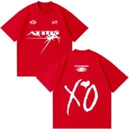 The Weeknd After Hour Til Dawn World Tour 2026 Print T Shirt Men Women Hip-Hop T-shirt Casual Cotton Vintage T-shirts Streetwear