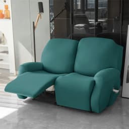 1/2/3 Seater Soft Recliner Sofa Cover Solid Color Simple Single Sofa Slipcover Relax Couch Armchair Protector Case Removable