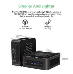Topton Mini PC Gamer 15th Gen Intel Ultra 9 285H ES 7 255H ES OCuLink USB4 2x2.5G LAN 2xPCIe Desktop Computer Windows 11 WiFi6E