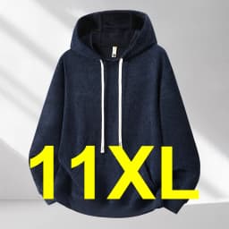 10XL 11XL Plus Size Hoodie Men Spring Autumn Solid Color Hoodies Male Spring Autumn Hooded Pullover Big Size 10XL