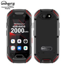Unihertz Atom Small Rugged Smartphone, 4GB, 64GB Cellphone, P23, 16MP, 4G, 2000mAh Battery, 2.45 "Mobile Phone for Spare Phone