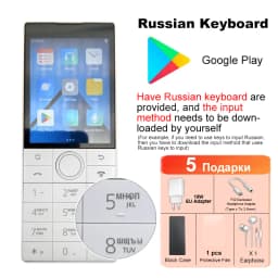 Qin F22 Duoqin Mini Smartphone Android 11 No Camera Touch Screen 4G Phone 2.8 Inch MTK6739 2GB+16GB 3GB+32GB WiFi Bluetooth