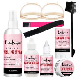 LOCKMIO 60ML Fast Dry Melting Spray Lace Glue Adhesive Long Lasting Hold Wig Mesh Adhesive Cosplay Wig Installation Fixing Agent