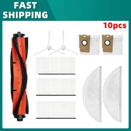 Compatible for Xiaomi Lydsto R1 /R1A /R1 Pro /S1 /L1 Parts Main Side Brush Hepa Filter Mop Pad Dust Bag Replacement Parts