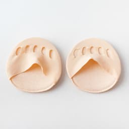 Women Five-Toe Forefoot Cushion Pads for High Heels Invisible Half Shoe Inserts Soft Non-Slip Forefoot Shoe Pads Comfort Shoe