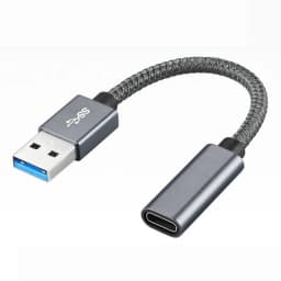 USB C Female to USB Male Adapter Type C to USB A Charger Cable Connector USB-C to USB 3.2 Data Converter for Samsung Google Itel