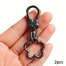2pcs Flower Keychain, Cute Key Chains, Purse Bag Charm, Keychain Accessories for Women Purse Bag Accessories