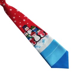 EASTEPIC Men's Neckties Light Thin Christmas Ties for Men Children's Toys Holiday Party Santa Claus Xmas Tree Snowflake Snowman