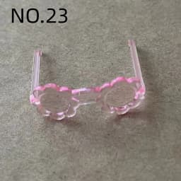 Candy Color 1/6 Doll Glasses Handrings DIY Doll Dressing Accessories Original Doll Decorations Part for Doll Making