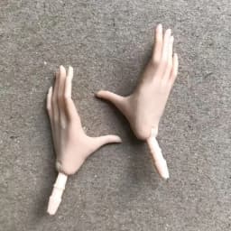 New Original Replacement Doll Hands Monstering High Doll Toy Parts Black Gray Yellow Blue Fishman Doll Hands DIY Toy Accessories