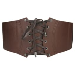 Gothic Spicy Girl PU Leather Corset Solid Color Elastic Wide Belt Slimming Waistband Western Cowboy Belt Ladies