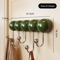 Wall Coat Rack Living Room Adsorption Type Hallstand No Need for Drilling Accessory Hat Racks Entrance Hall Furniture Coat Rack