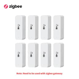 Tuya Wifi/Zigbee Temperature And Humidity Sensor Indoor Thermometer Smart Life Control For Home Work With Alexa Google Assistant
