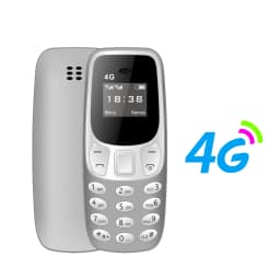 SERVO BM10 Super Mini Pocket 4G LTE Feature Phone Dual SIM Speed Dial Call Recording Blacklist MP3 Player Alarm Clock Cellphone