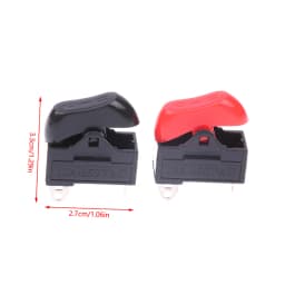 New 4 Pcs/lot KCD15-103/T Hair Dryer Switch 3 Pins Rocker Switch 3 Position ON-OFF-ON Boat Shaped Switch