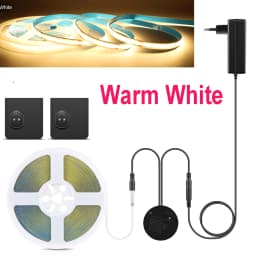 LED Light with Movable One / Dual Sensors night lights COB Lamp 220V 110V To DC 24V PIR Motion Sensor Stairs Bedroom Night Light