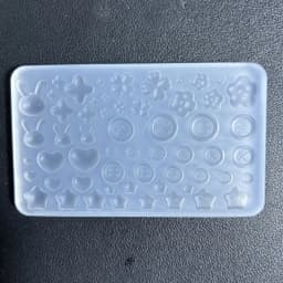 Versatile Silicone Casting Mold Button Accessories Molds Versatile Ornaments Casting Mould Jewelry Making Tool R3MC