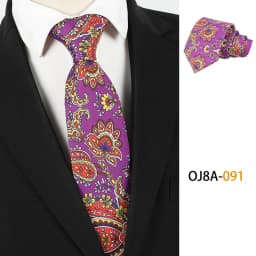 Lurury 8CM Mens Necktie Print Patterns Classic Ties For Man Groom Handfeel Polyester Floral Dot Business Wedding Accessories