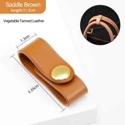 CRAZYSMITH Shortened Straps Fastening Buckles Converted Straps Underarm Accessories Bag Straps Adjusters for LV Nano Bucket Bag