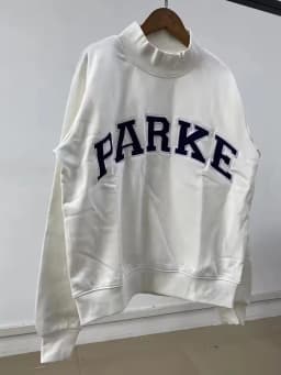 Autumn Winter Women's Pullover Hooded Sweatshirt with Letter Print and Zipper Closure