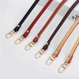 Customized Leather Bag Strap Adjustable Shoulder Bag Strap Women Handbag Belt Crossbody Bag Straps Accessories