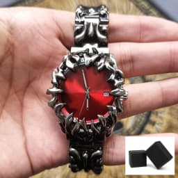 Classic Retro Claw Alabaster Style Y2K Watches For Men European and American Watch Fashion Cool Alien Advanced Ins Niche Design