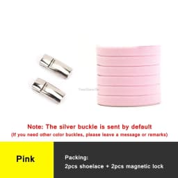 New Magnetic Lock No Tie Shoe Laces Elastic ShoelacesFor Sneake Without Ties Shoelace on Magnets Kids Adult Boots Sneakers Laces