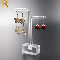Clear Acrylic Hanging Earring Display Stand Jewelry Showing Case Earring Organizer Earring Holder Jewellery Stands