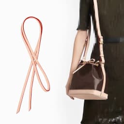 CRAZYSMITH Bag Straps Drawstring for LV Noe BB nano Mini Petit Bucket Bags Vachetta Leather Accessories Replacement Tension Cord