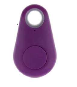 1/2pcs Mini Fashion Smart Dog Pets Bluetooth 4.0 GPS Tracker Anti-Lost Alarm Tag Wireless Child Bag Wallet Key Finder Locator