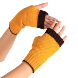 New Fingerless Gloves for Women's Gloves Winter Warm Cute Student Writing Typing Half Finger Acrylic Knitted Glove Mittens