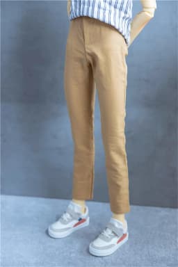 Black White Khaki Pencil Straight BJD Doll Pants 1/3 1/4 BJD SD DD MSD SSDF Boys Girls Daily Spot Inventory Doll Accessories